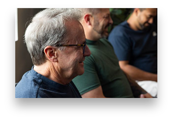 men in prayer